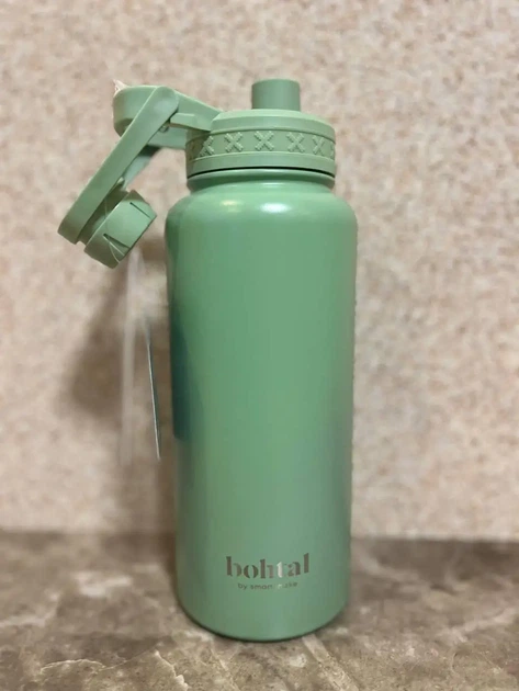 Пляшка для води SmartShake Bohtal Insulated Sports Bottle 960 мл Green (11280201) - Фото 4 Пляшка для води SmartShake Bohtal Insulated Sports Bottle 960 мл Green (11280201) - зображення 4