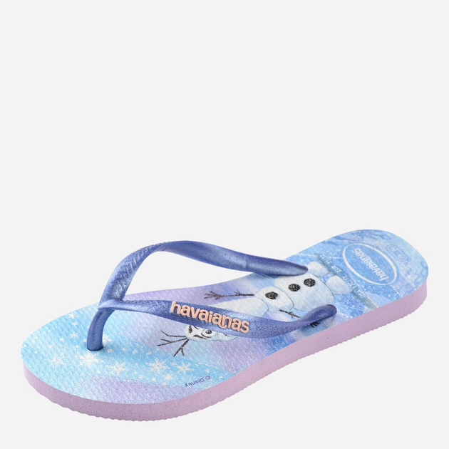 Дитячі в'єтнамки для дівчинки Havaianas 4123328.0397 31-32 (29-30BR) Фіолетові (7909989437780) - зображення 3