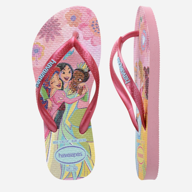 Дитячі в'єтнамки для дівчинки Havaianas 4123328.9321 31-32 (29-30BR) Рожеві (7909989437995) - зображення 4