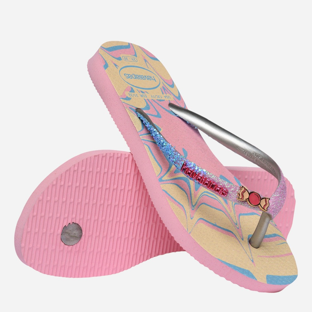 Дитячі в'єтнамки для дівчинки Havaianas 4146976.9321 29-30 (27-28BR) Рожеві (7909989412039) - зображення 6