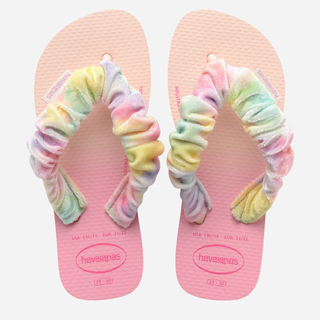 Klapki japonki dziecięce dla dziewczynki Havaianas 4149941.0076 29-30 (27-28BR) Jasnoróżowe (7909989810323) - obraz 5