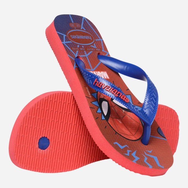 Підліткові в'єтнамки для хлопчика Havaianas 4148300.2090 37-38 (35-36BR) Рубінові (7909989475218) - зображення 6