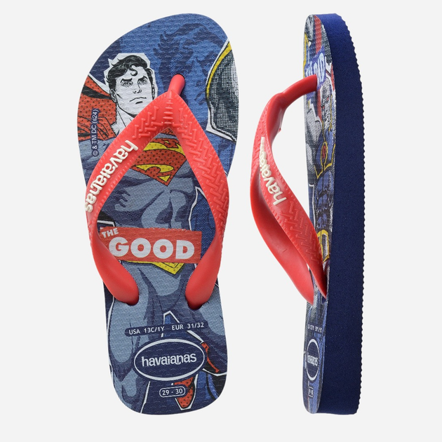 Дитячі в'єтнамки для хлопчика Havaianas 4149874.0555 35-36 (33-34BR) Темно-сині (7909989481936) - зображення 4