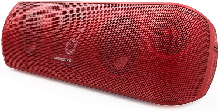 Портативная колонка Anker SoundCore Motion+ (Plus), Bluetooth, 30W, 6700mAh, Hi-Res, BassUp, EQ, IPX7, TWS, красный - Фото 1 Портативная колонка Anker SoundCore Motion+ (Plus), Bluetooth, 30W, 6700mAh, Hi-Res, BassUp, EQ, IPX7, TWS, красный - изображение 1