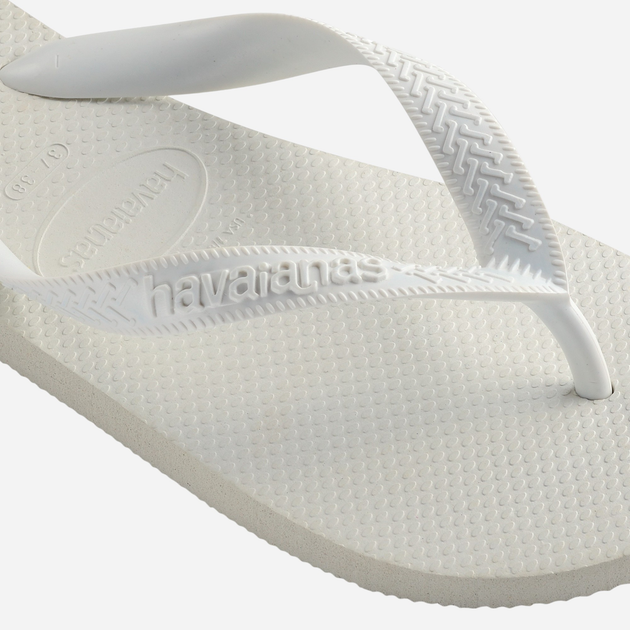 Klapki japonki damskie basenowe Havaianas 4000029.0001 37-38 (35-36BR) Białe (7891109714478) - obraz 8