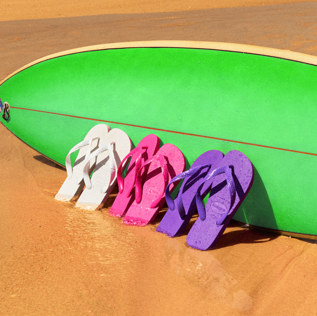 Klapki japonki damskie basenowe Havaianas 4000029.5784 41-42 (39-40BR) Różowe (7893249648088) - obraz 8