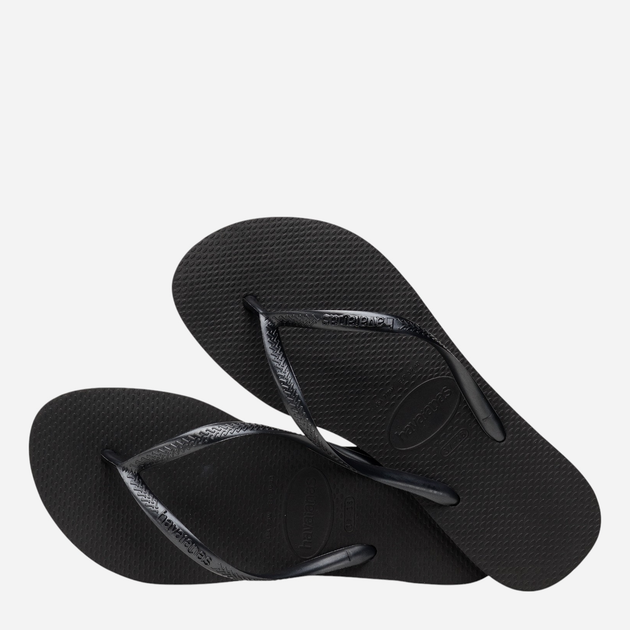 Жіночі в'єтнамки для пляжу Havaianas 4000030.0090 39-40 (37-38BR) Чорні (7890732316486) - зображення 6