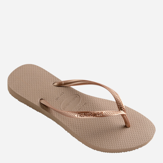 Klapki japonki damskie basenowe Havaianas 4000030.3581 39-40 (37-38BR) Różowe złoto (7891266542068) - obraz 5