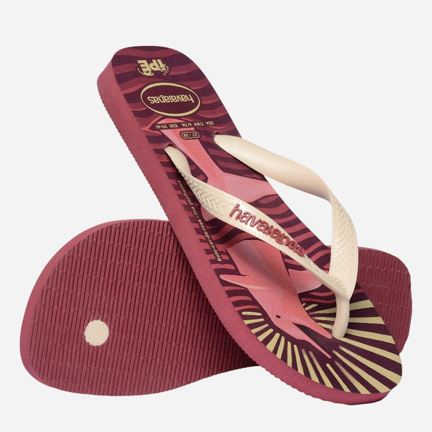 Жіночі в'єтнамки для пляжу Havaianas 4000396.9339 41-42 (39-40BR) Амарант (7909989395103) - зображення 5