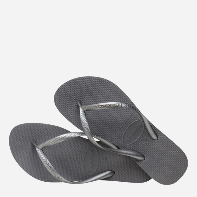 Жіночі в'єтнамки для пляжу Havaianas 4000030.5178 41-42 (39-40BR) Сірі (7891266827370) - зображення 6