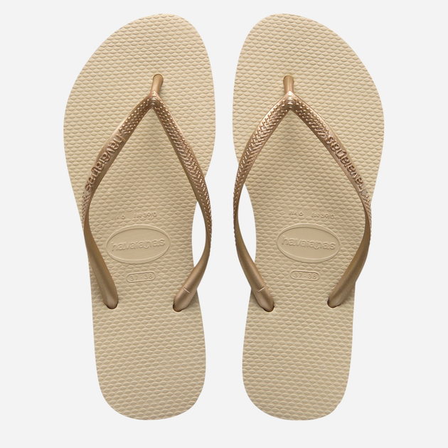 Жіночі в'єтнамки для пляжу Havaianas 4000030.2719 37-38 (35-36BR) Пісочний/Золотистий (7890557502477) - зображення 8