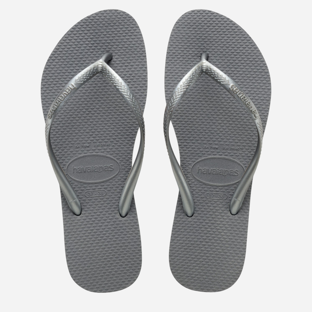 Жіночі в'єтнамки для пляжу Havaianas 4000030.5178 39-40 (37-38BR) Сірі (7891266827363) - зображення 8