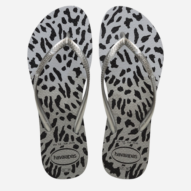 Жіночі в'єтнамки для пляжу Havaianas 4103352.9320 43-44 (41-42BR) Сірі (7909989307991) - зображення 4