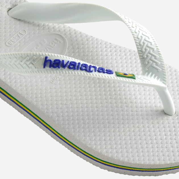Klapki japonki damskie basenowe Havaianas 4110850.0001 37-38 (35-36BR) Białe (7891109342350) - obraz 7