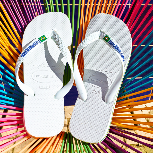Жіночі в'єтнамки для пляжу Havaianas 4110850.0001 41-42 (39-40BR) Білі (7891109342374) - зображення 8