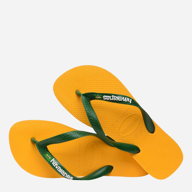 Жіночі в'єтнамки для пляжу Havaianas 4110850.1740 37-38 (35-36BR) Жовті (7909843310488) - зображення 4