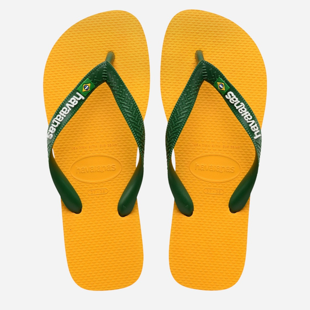 Жіночі в'єтнамки для пляжу Havaianas 4110850.1740 37-38 (35-36BR) Жовті (7909843310488) - зображення 6