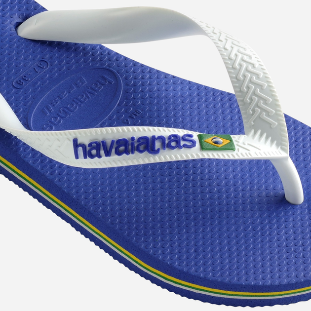 Чоловічі в'єтнамки для пляжу Havaianas 4110850.2711 43-44 (41-42BR) Сині (7895265369824) - зображення 5
