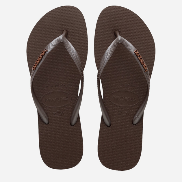 Жіночі в'єтнамки для пляжу Havaianas 4119875.0727 43-44 (41-42BR) Коричневі (7909989380871) - зображення 4