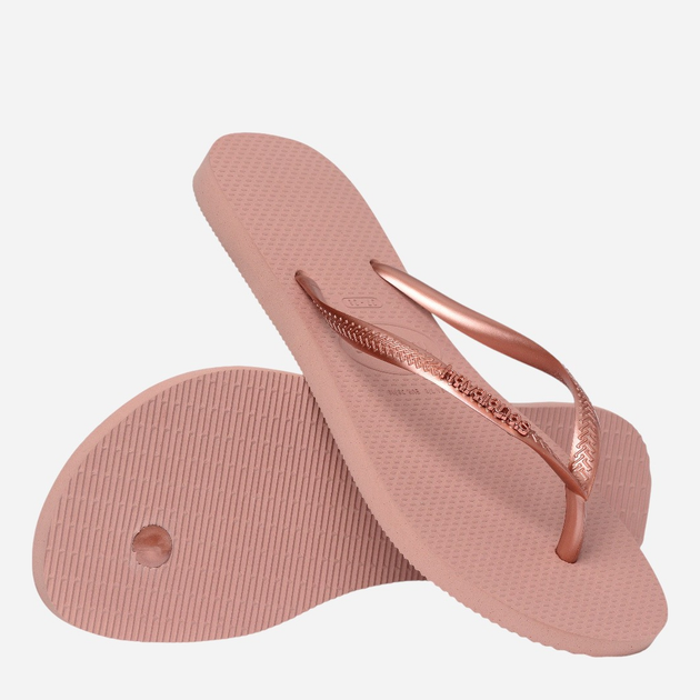 Жіночі в'єтнамки для пляжу Havaianas 4119875.6459 41-42 (39-40BR) Світло-рожеві (7909989988589) - зображення 7