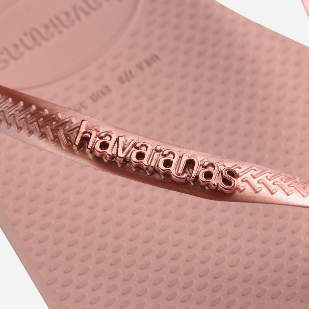 Жіночі в'єтнамки для пляжу Havaianas 4119875.6459 37-38 (35-36BR) Світло-рожеві (7909989988565) - зображення 8