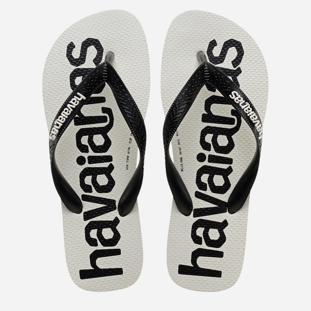 Жіночі в'єтнамки для пляжу Havaianas 4145741.3624 41-42 (39-40BR) Білий/Чорний (7909989155509) - зображення 5