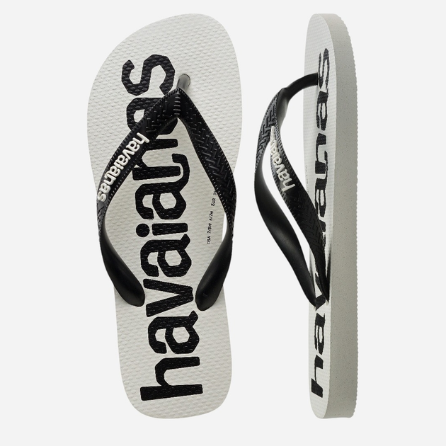 Klapki japonki damskie basenowe Havaianas 4145741.3624 37-38 (35-36BR) Biały/Czarny (7909989155486) - obraz 6