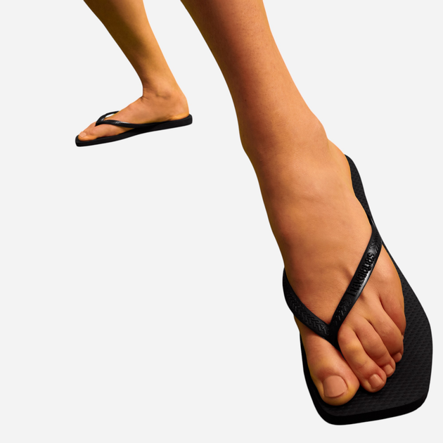 Жіночі в'єтнамки для пляжу Havaianas 4148301.0090 39-40 (37-38BR) Чорні (7909843020608) - зображення 3