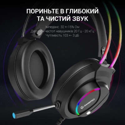 Навушники GamePro HS733 Black (HS733) - Фото 9 Навушники GamePro HS733 Black (HS733) - зображення 9