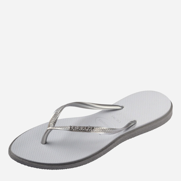 Жіночі в'єтнамки для пляжу Havaianas 4149584.5178 39-40 (37-38BR) Сірі (7909989578551) - зображення 3