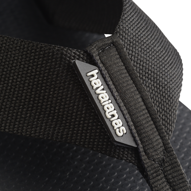 Klapki japonki męskie Havaianas 4148427.0090 41-42 (39-40BR) Czarne (7909843434559) - obraz 6