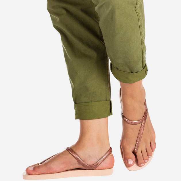 Sandały damskie japonki Havaianas 4000039.3581 43-44 (41-42BR) Różowe złoto (7891266181663) - obraz 3
