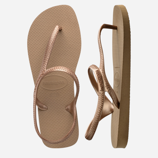 Жіночі сандалії Havaianas 4000039.3581 41-42 (39-40BR) Рожеве золото (7891266181656) - зображення 7