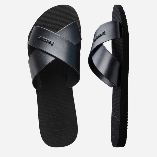 Жіночі шльопанці Havaianas 4148866.0090 37-38 (35-36BR) Чорні (7909843591740) - зображення 4