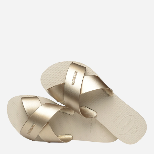 Жіночі шльопанці Havaianas 4148866.0121 43-44 (41-42BR) Бежеві (7909989527931) - зображення 3