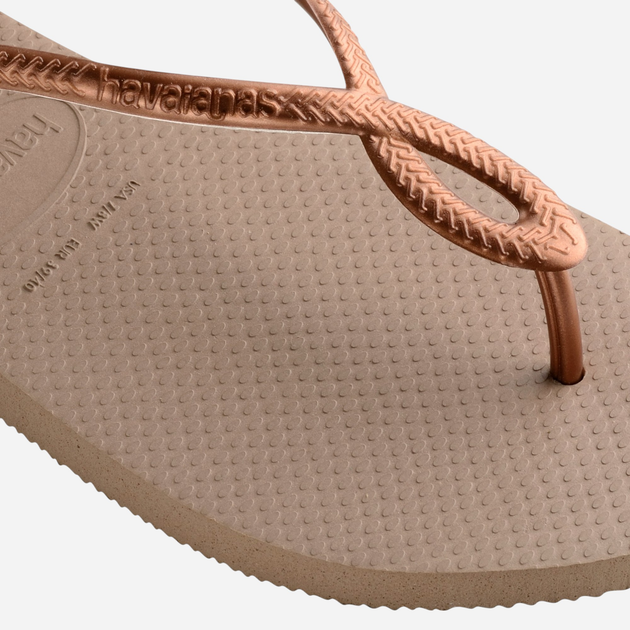 Жіночі сандалії Havaianas 4129697.5282 41-42 (39-40BR) Рожеве золото (7891224099184) - зображення 7