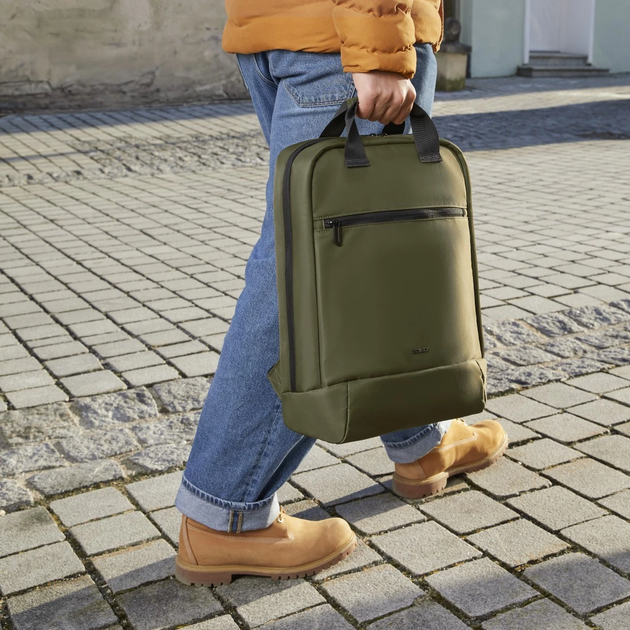Рюкзак для ноутбука Hama Ultra Lightweight 16.2" Olive (4047443520128) - зображення 9