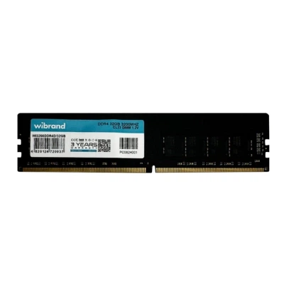 Модуль пам'яті для комп'ютера DDR4 32GB 3200 MHz Wibrand (WI3200DDR4D/32GB) - Фото 1 Модуль пам'яті для комп'ютера DDR4 32GB 3200 MHz Wibrand (WI3200DDR4D/32GB) - изображение 1