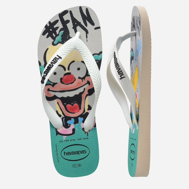 Klapki japonki męskie basenowe Havaianas 4137889.0121 47-48 (45-46BR) Beżowe (7909989610152) - obraz 4