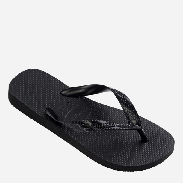 Klapki japonki męskie basenowe Havaianas 4000029.0090 43-44 (41-42BR) Czarne (7891109486238) - obraz 5