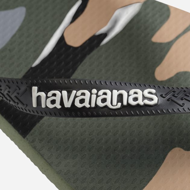 Klapki japonki męskie basenowe Havaianas 4141398.6132 43-44 (41-42BR) Oliwkowy/Czarny (7909843891611) - obraz 5