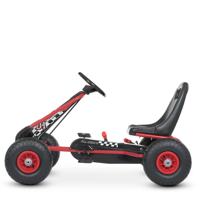 Велокарт детский Bambi kart M 0645(2)-3 красный - изображение 5