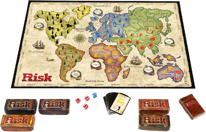 Gra planszowa Hasbro Risk 604072 (5010993323128) - obraz 3