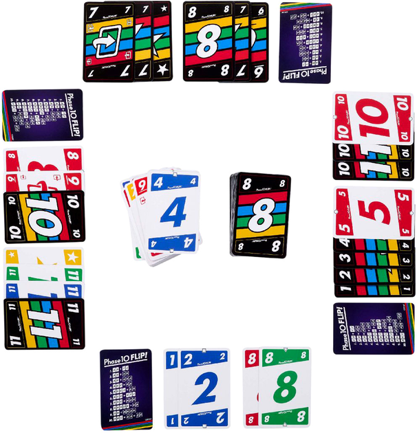 Gra planszowa Mattel Phase 10 Flip 2014606 (0194735251872) - obraz 6