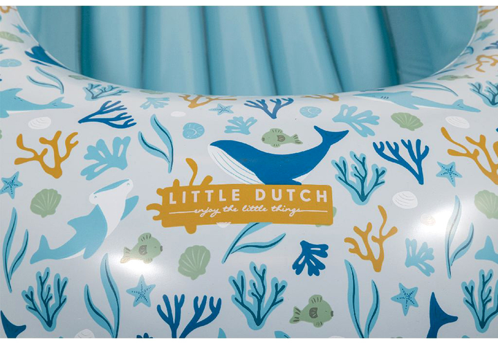 Човен Little Dutch Ocean Dreams надувний 100 х 67 см синій 2012386 (8712051128504) - зображення 4