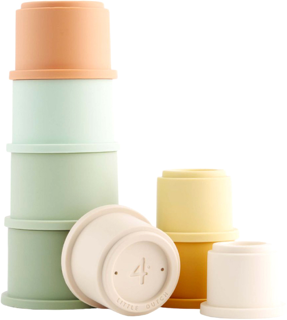 Пірамідка Little Dutch Stacking Cups унісекс 2013819 (8712051138923) - зображення 3