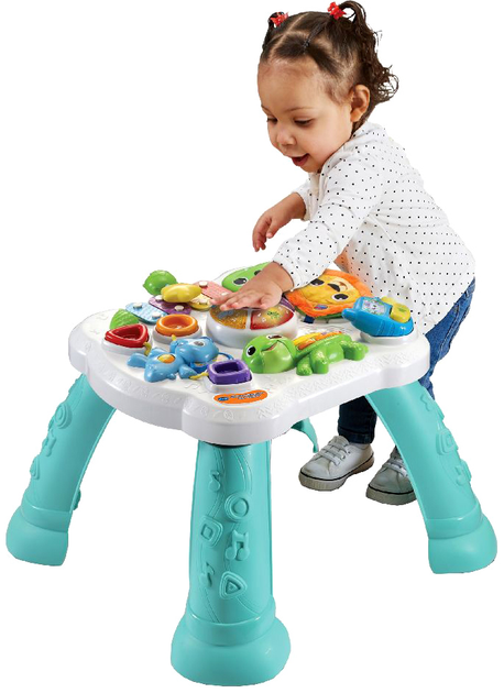 Zabawka interaktywna Vtech Baby Animal Friends Play Table 2008215 (3417765408236) - obraz 4