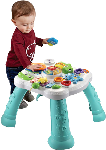 Zabawka interaktywna Vtech Baby Animal Friends Play Table 2008215 (3417765408236) - obraz 5
