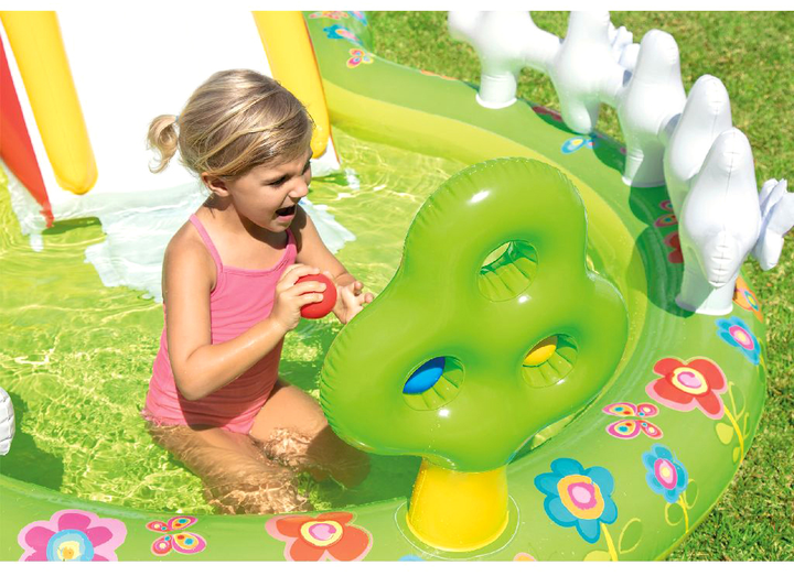 Plac zabaw dmuchany Intex Garden Play Center 290 x 180 cm (6941057420165) - obraz 8