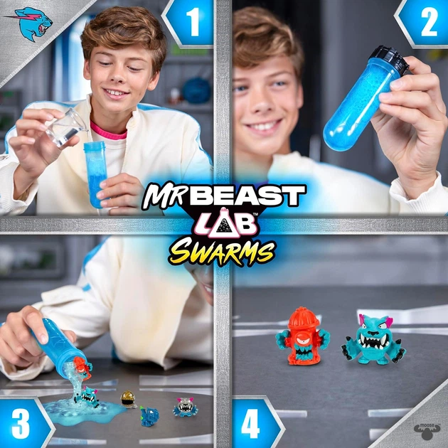 Набор-сюрприз Лаборатория Мистера Биста MrBeast Lab Swarms Lab